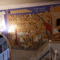 стенопись «40 мучеников Севастийских» на западной стене четверика храма